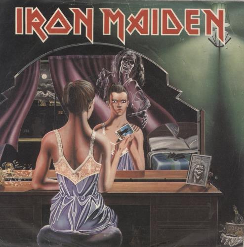 ☆直筆サイン入り☆IRON MAIDEN☆TWILIGHT ZONE☆UK盤☆ Iron Maiden Twilight Zone - red vinyl - EX UK 7
